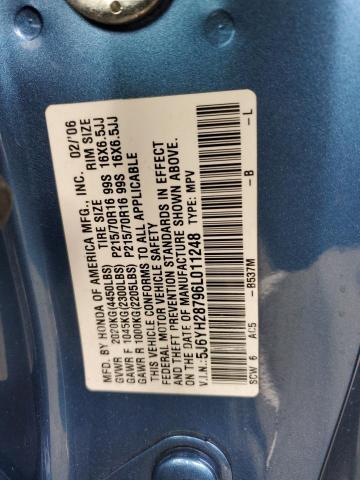 Photo 12 VIN: 5J6YH28796L011248 - HONDA ELEMENT EX 