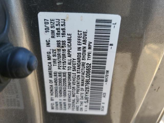 Photo 11 VIN: 5J6YH28798L006652 - HONDA ELEMENT 