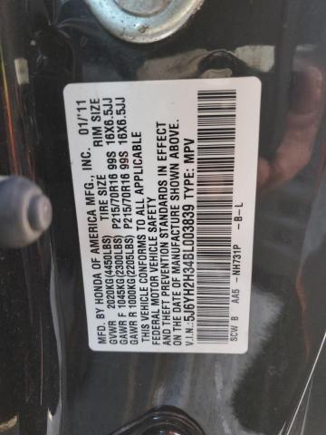 Photo 11 VIN: 5J6YH2H34BL003839 - HONDA ELEMENT 