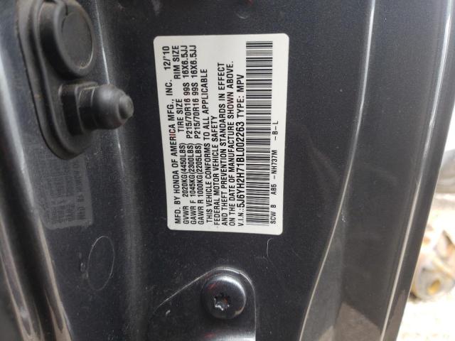 Photo 11 VIN: 5J6YH2H71BL002263 - HONDA ELEMENT 