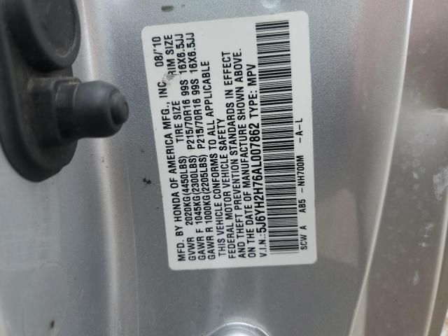 Photo 13 VIN: 5J6YH2H76AL007862 - HONDA ELEMENT 