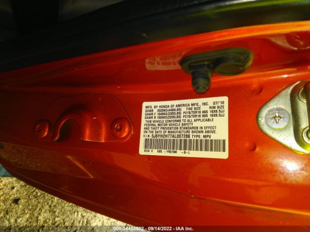 Photo 8 VIN: 5J6YH2H77AL007286 - HONDA ELEMENT 