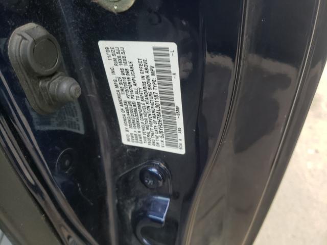 Photo 9 VIN: 5J6YH2H78AL001187 - HONDA ELEMENT EX 