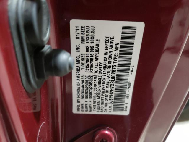 Photo 12 VIN: 5J6YH2H7XBL002875 - HONDA ELEMENT EX 