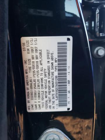 Photo 12 VIN: 5J8TB18207A001299 - ACURA RDX 