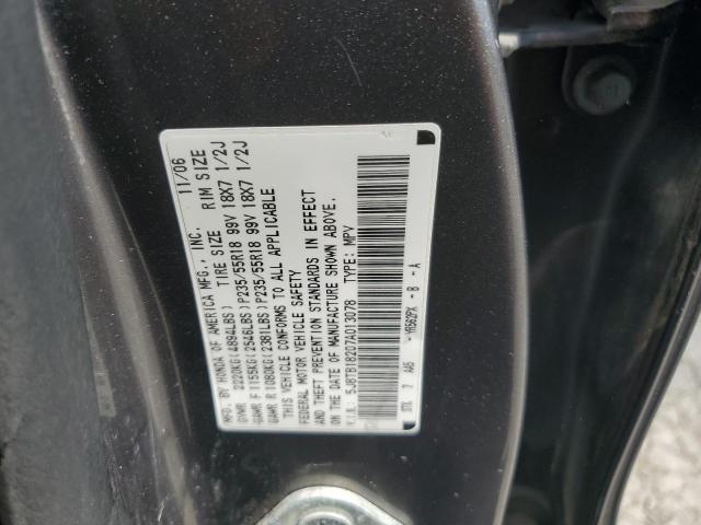 Photo 12 VIN: 5J8TB18207A013078 - ACURA RDX 