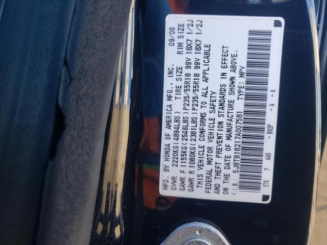 Photo 11 VIN: 5J8TB18217A007581 - ACURA RDX 