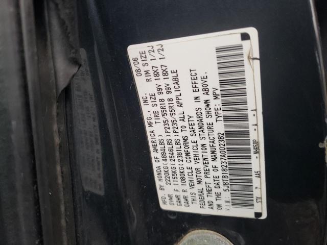 Photo 11 VIN: 5J8TB18237A002382 - ACURA RDX 