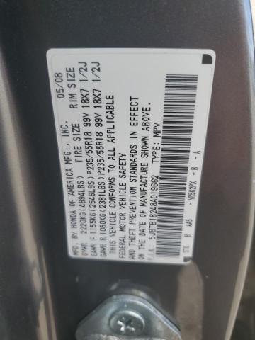 Photo 12 VIN: 5J8TB18248A019662 - ACURA RDX 