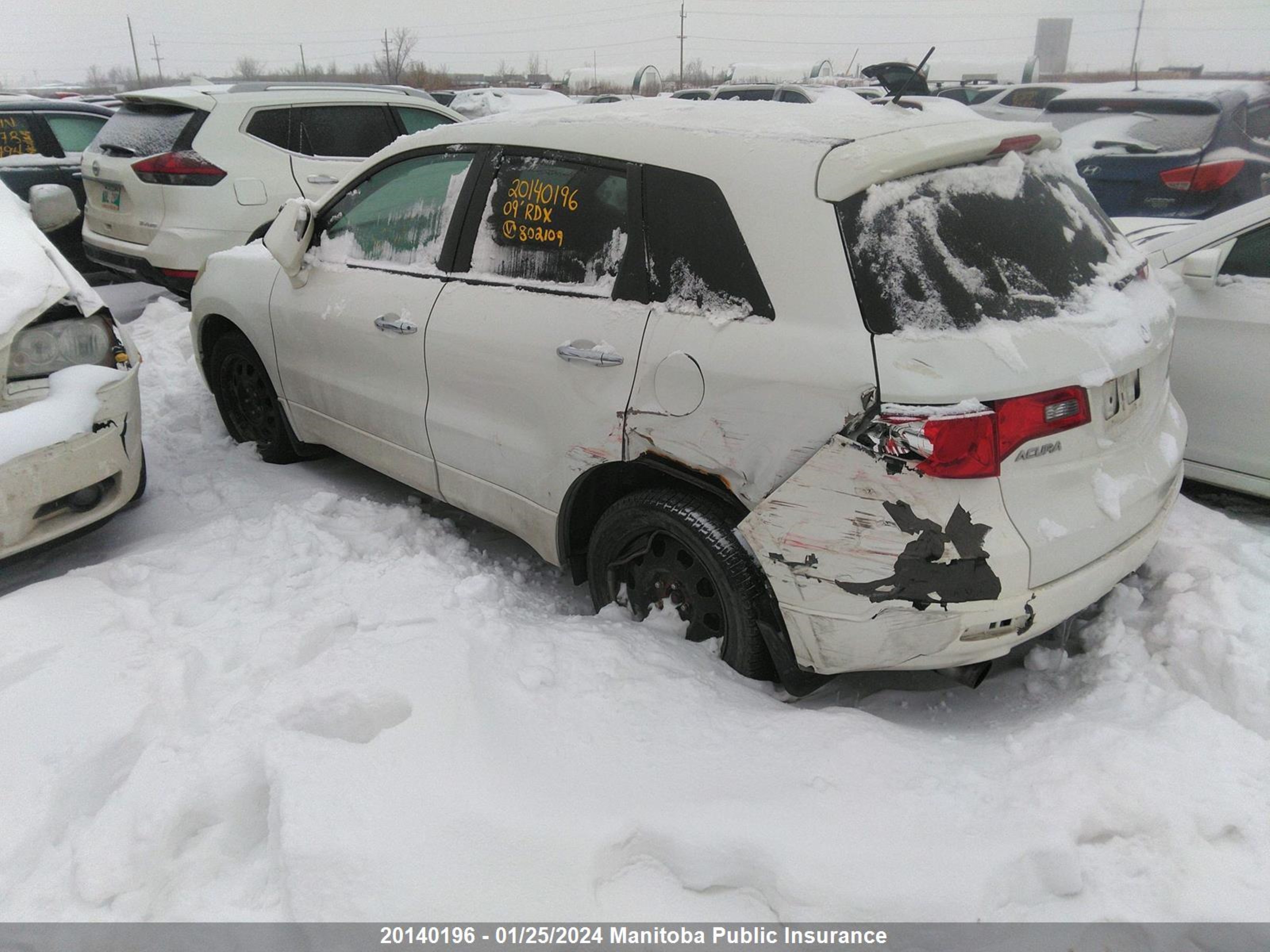 Photo 2 VIN: 5J8TB18249A802109 - ACURA RDX 