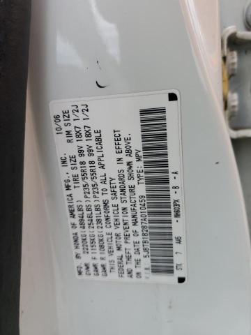 Photo 11 VIN: 5J8TB18287A010459 - ACURA RDX 