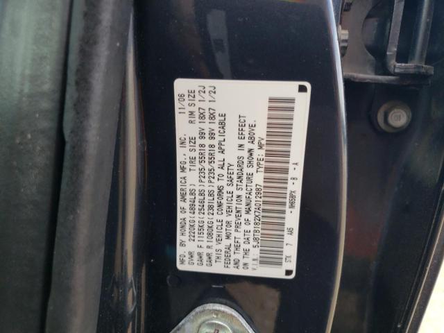 Photo 12 VIN: 5J8TB182X7A012987 - ACURA RDX 