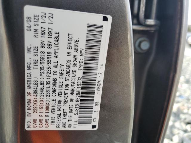 Photo 13 VIN: 5J8TB18528A019332 - ACURA RDX TECHNO 