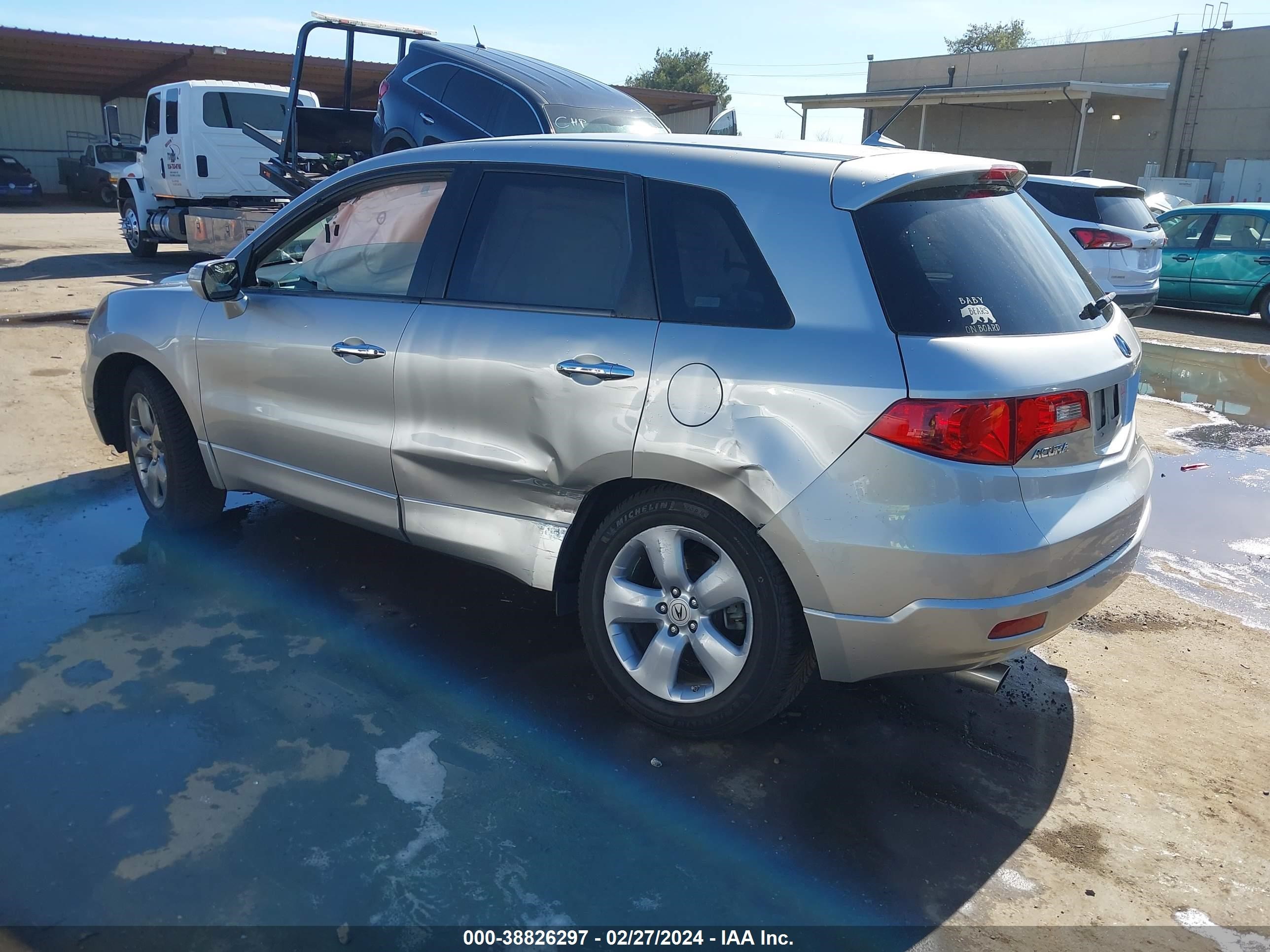 Photo 2 VIN: 5J8TB18539A005263 - ACURA RDX 