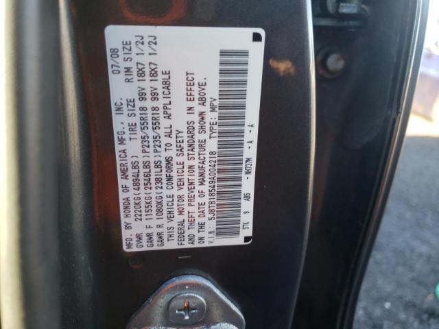 Photo 11 VIN: 5J8TB18549A004218 - ACURA RDX 