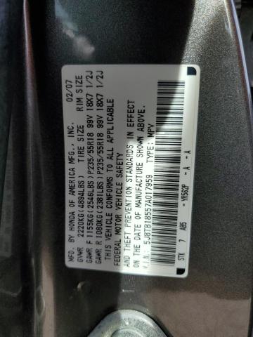 Photo 11 VIN: 5J8TB18557A017959 - ACURA RDX 