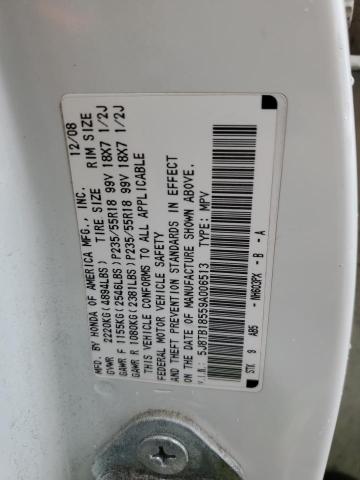 Photo 12 VIN: 5J8TB18559A006513 - ACURA RDX 