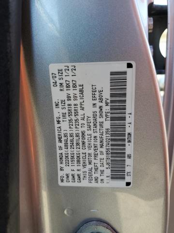 Photo 11 VIN: 5J8TB18567A021356 - ACURA RDX 