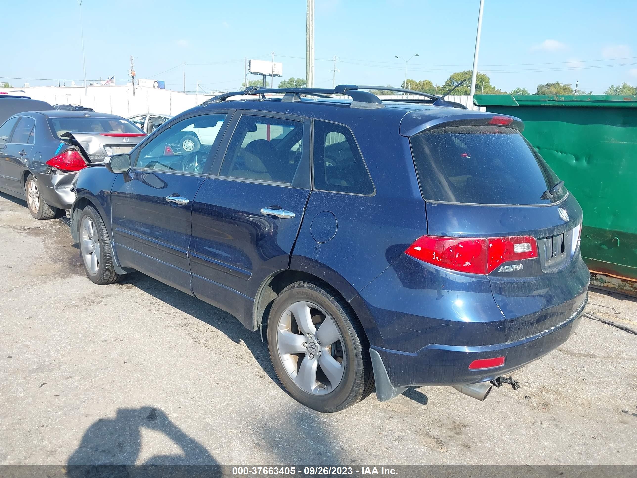 Photo 2 VIN: 5J8TB18588A017827 - ACURA RDX 