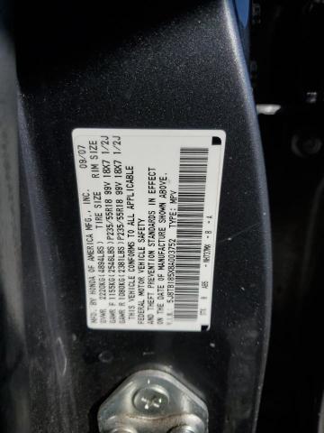 Photo 12 VIN: 5J8TB185X8A003752 - ACURA RDX 