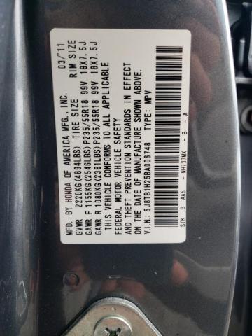 Photo 13 VIN: 5J8TB1H25BA006748 - ACURA RDX 