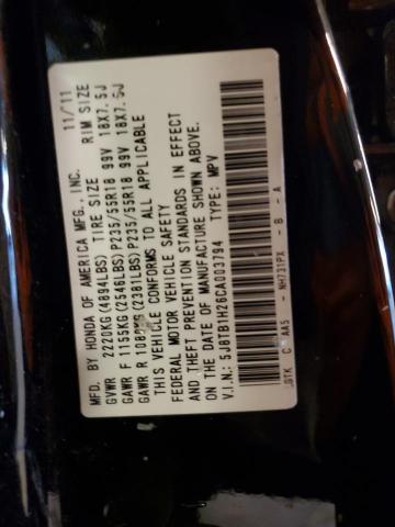 Photo 11 VIN: 5J8TB1H26CA003794 - ACURA RDX 