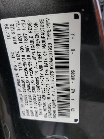 Photo 11 VIN: 5J8TB1H28AA001929 - ACURA RDX 