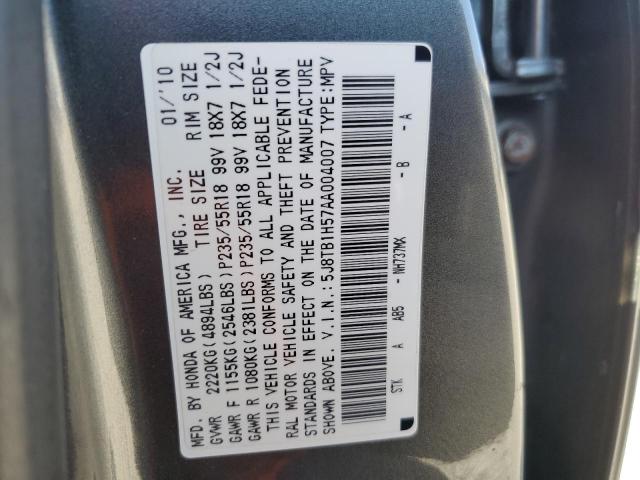 Photo 11 VIN: 5J8TB1H57AA004007 - ACURA RDX 