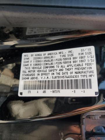 Photo 12 VIN: 5J8TB1H57AA004301 - ACURA RDX TECHNO 