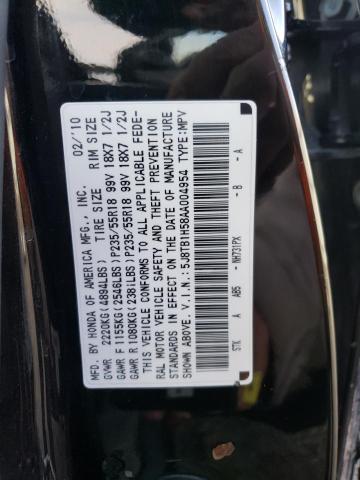 Photo 11 VIN: 5J8TB1H58AA004954 - ACURA RDX 