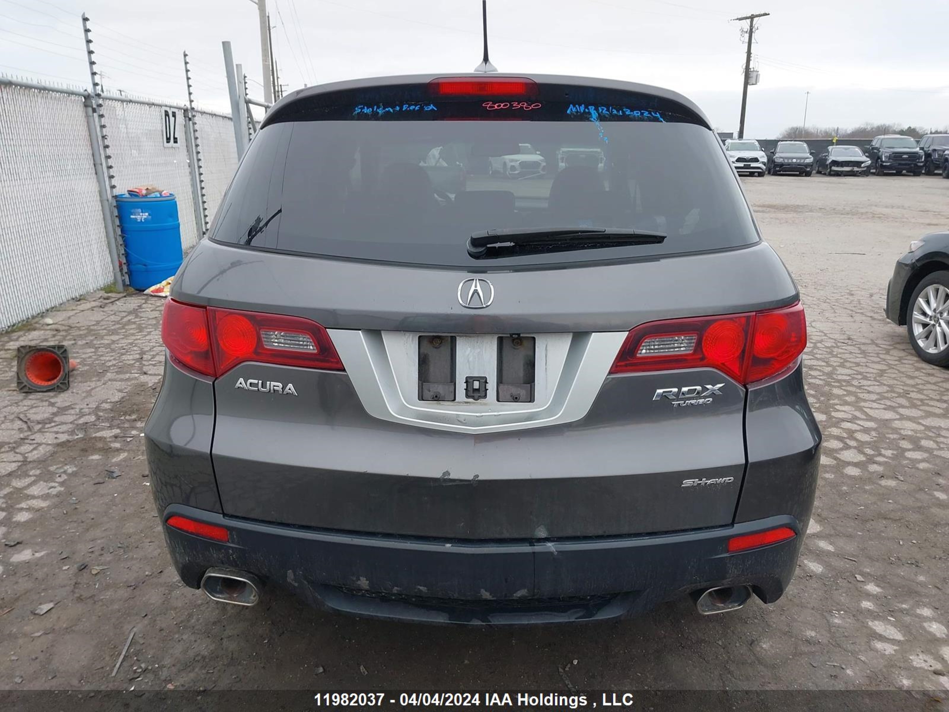 Photo 14 VIN: 5J8TB1H5XAA800380 - ACURA RDX 