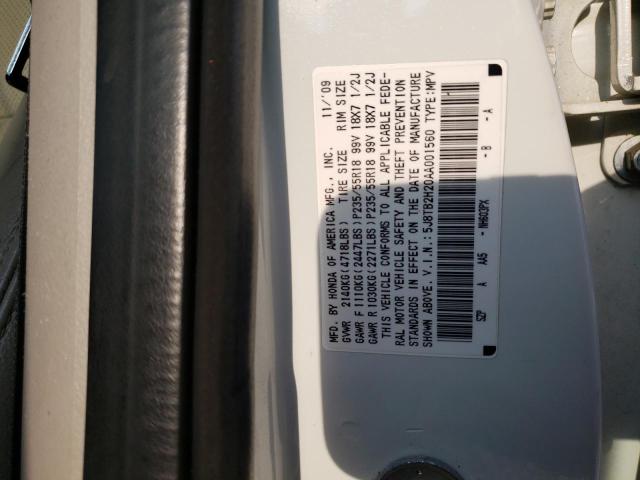 Photo 13 VIN: 5J8TB2H20AA001560 - ACURA RDX 