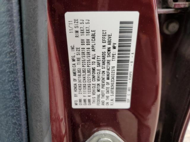 Photo 11 VIN: 5J8TB2H52CA002576 - ACURA RDX 