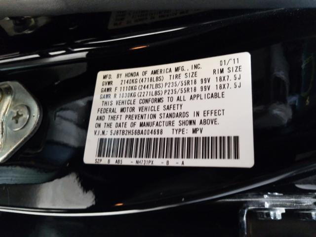 Photo 9 VIN: 5J8TB2H56BA004698 - ACURA RDX TECHNO 