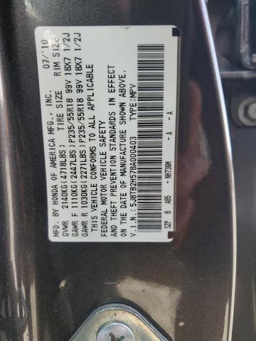 Photo 12 VIN: 5J8TB2H57BA000403 - ACURA RDX 