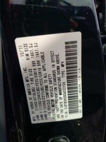 Photo 11 VIN: 5J8TB2H59CA002154 - ACURA RDX 