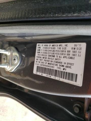 Photo 9 VIN: 5J8TB2H5XCA000493 - ACURA RDX TECHNO 