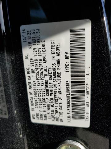 Photo 12 VIN: 5J8TB3H30FL009362 - ACURA RDX 