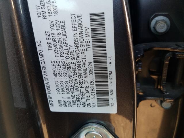 Photo 9 VIN: 5J8TB3H30JL005224 - ACURA RDX 