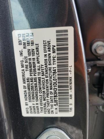 Photo 11 VIN: 5J8TB3H31DL017841 - ACURA RDX 