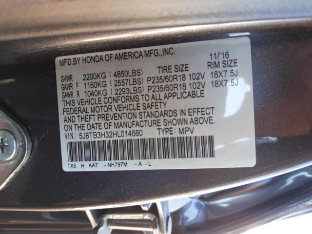 Photo 9 VIN: 5J8TB3H32HL014680 - ACURA RDX 