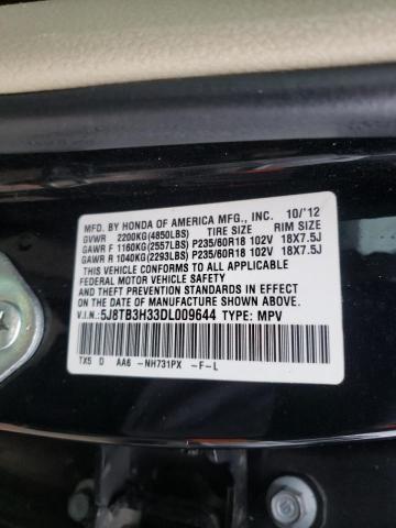 Photo 9 VIN: 5J8TB3H33DL009644 - ACURA RDX 