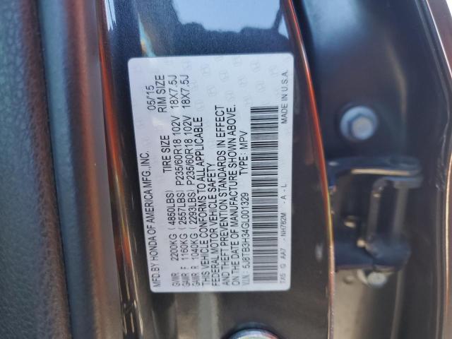 Photo 12 VIN: 5J8TB3H34GL001329 - ACURA RDX 