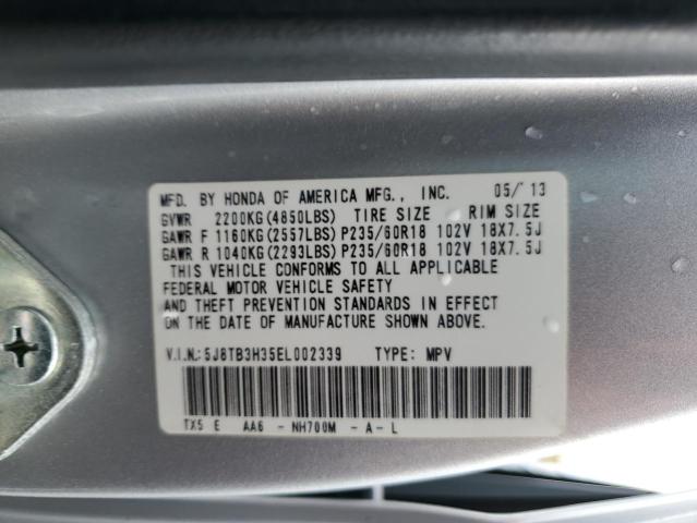 Photo 12 VIN: 5J8TB3H35EL002339 - ACURA RDX 