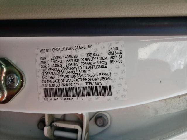 Photo 9 VIN: 5J8TB3H35HL007173 - ACURA RDX 