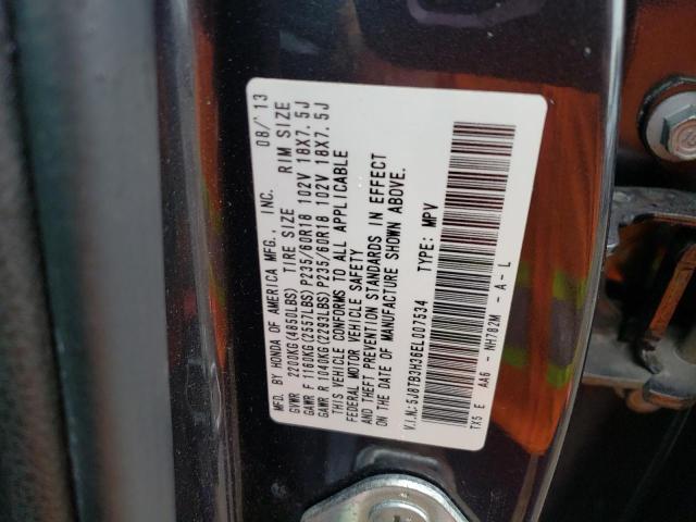 Photo 12 VIN: 5J8TB3H36EL007534 - ACURA RDX 