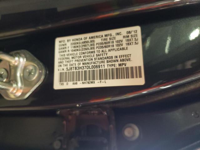 Photo 9 VIN: 5J8TB3H37DL006911 - ACURA RDX 