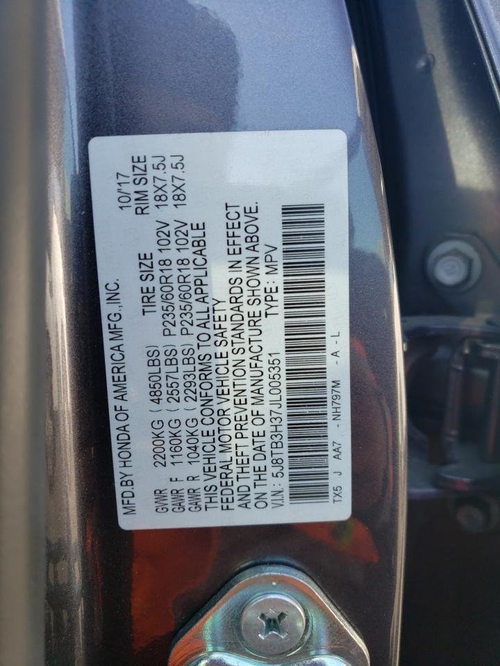 Photo 11 VIN: 5J8TB3H37JL005351 - ACURA RDX 