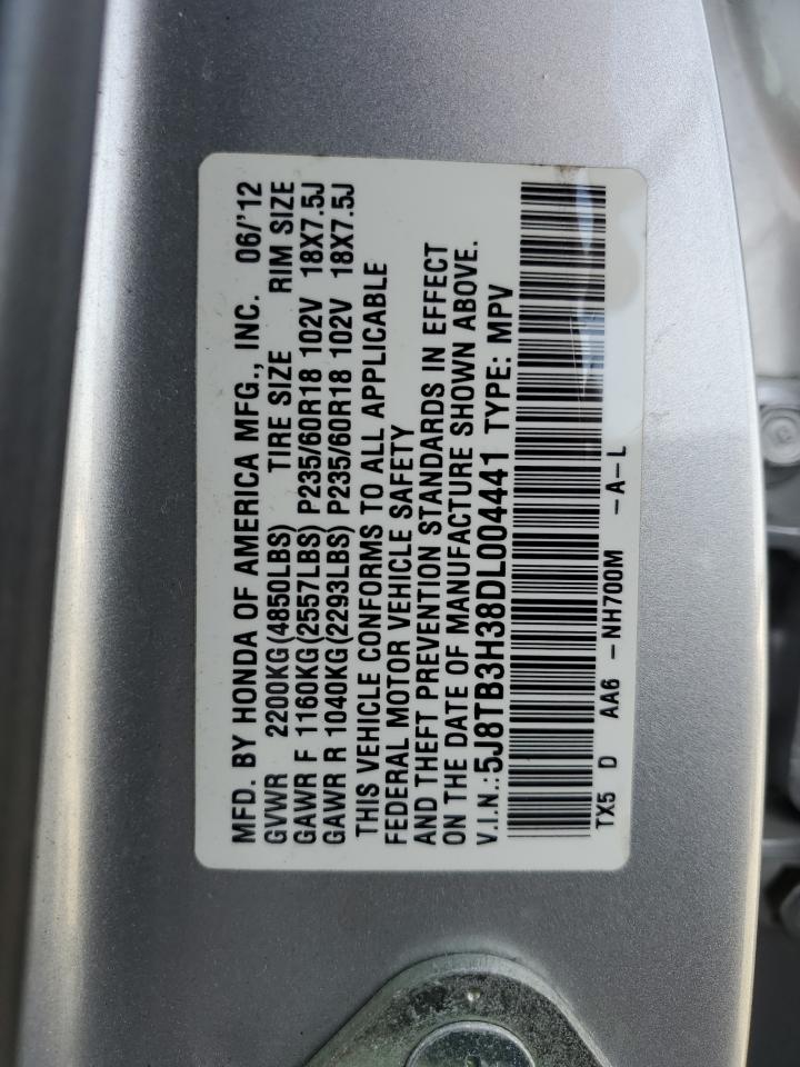 Photo 12 VIN: 5J8TB3H38DL004441 - ACURA RDX 