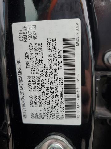 Photo 12 VIN: 5J8TB3H38GL019235 - ACURA RDX 